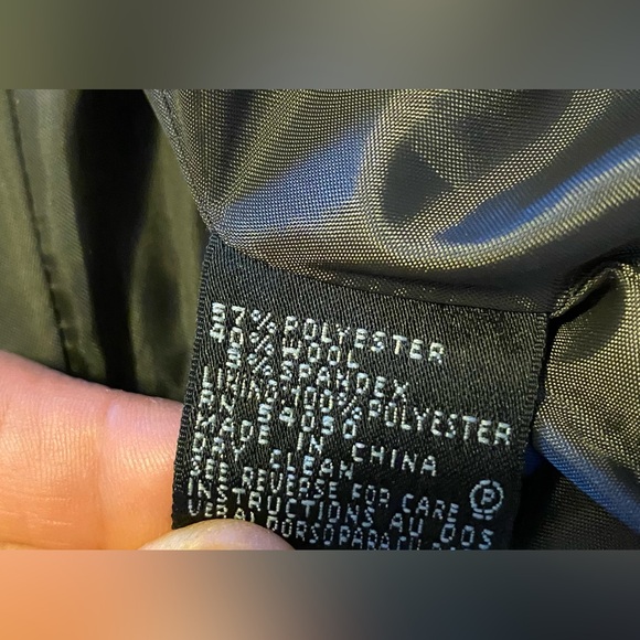 Anne Klein wool blend suit set size 4/27 - Picture 10 of 13